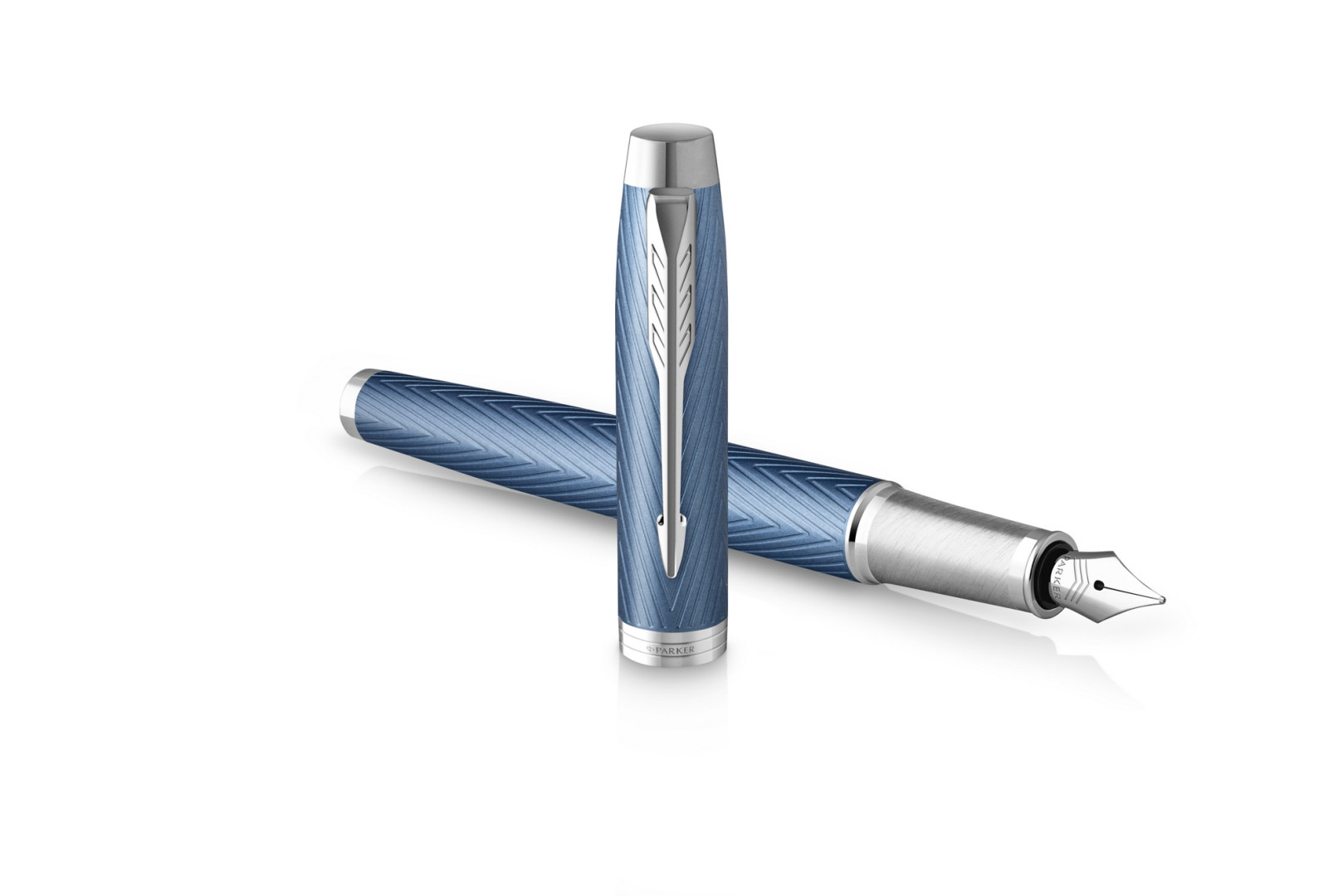 Pióro wieczne Parker IM Premium Blue Grey CT